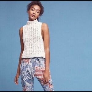 Anthro (Moth brand) sleeveless sweater